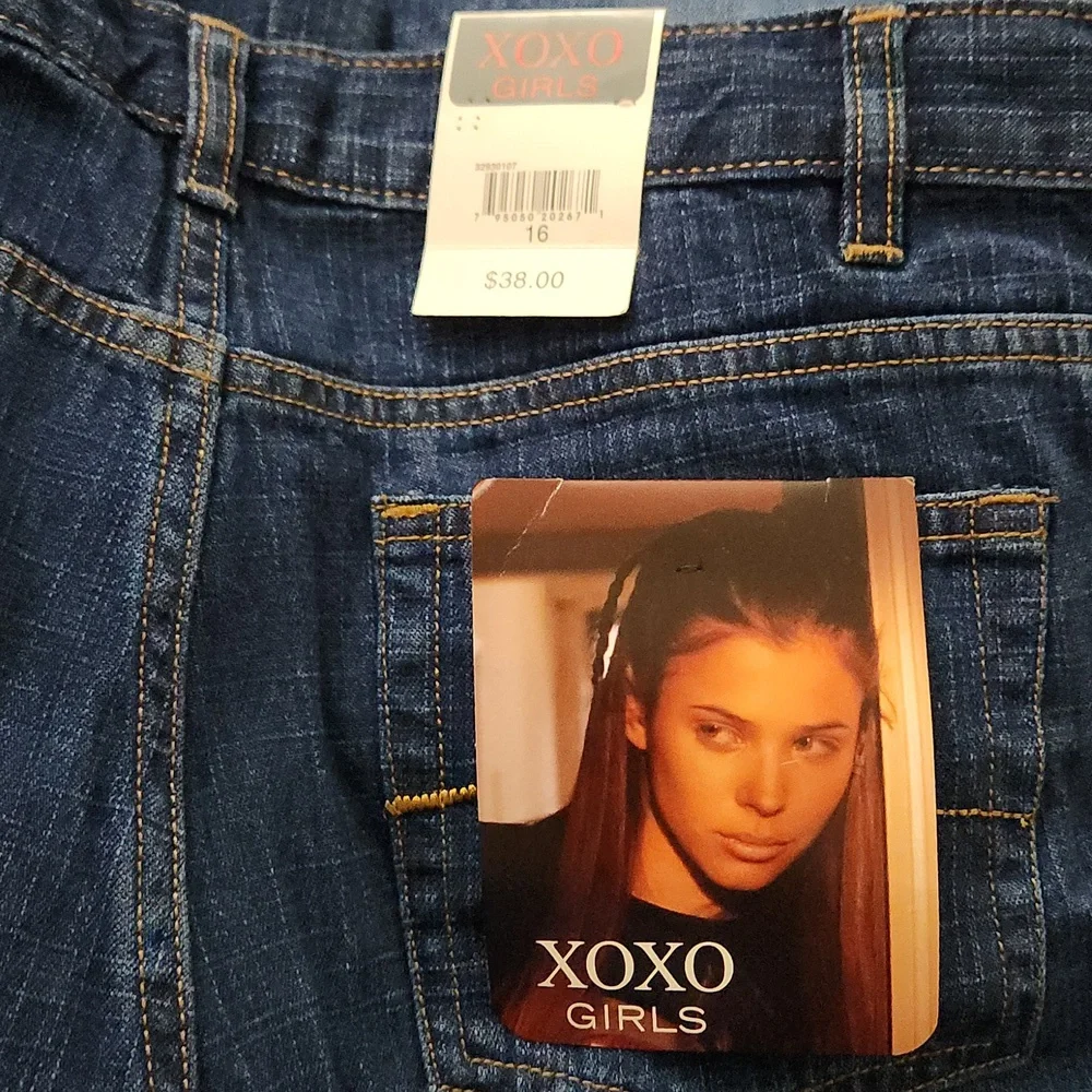 XOXO Girls Jeans ❤️ Vintage Flared Jeans - Picture 5 of 5